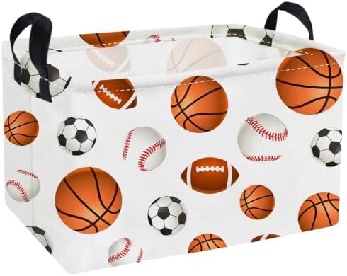 Essme Rectangular Kids Baskets, Ball Storage Box, Cute Basket by ESSME