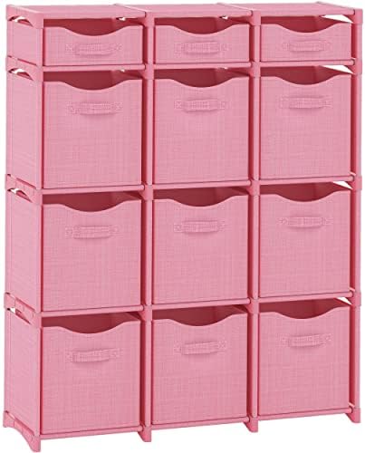 Cube Storage Organizer with Storage Bins Included by Neaterize