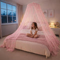 Bollepo Pink Bed Canopy for Girls by Bollepo