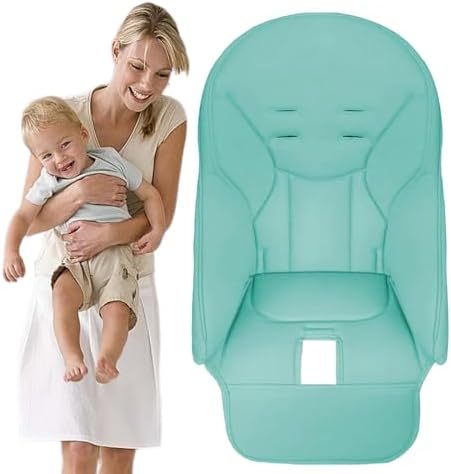 Baby High Chair Cover, PU Leather, Soft Padding, Highchair Seat Cushion - Image 2