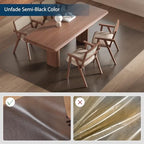 Translucent Black Chair Mat for Hard Floors - Image 4