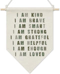 KYTWSFWS Inspirational Classroom Wall Art Pennant Flag, Kids Room Wall Decor by Unknown