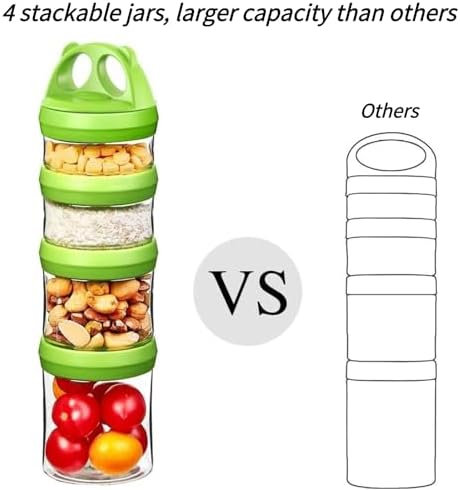 SELEWARE Stackable Snack Containers - Image 3