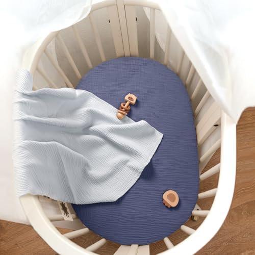 lulumoon Muslin Bassinet Sheets - Image 5