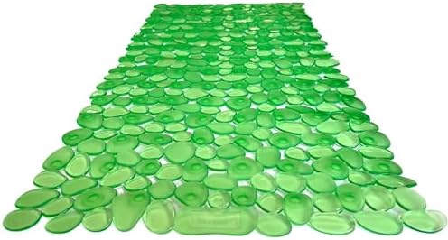 “Pebbles” Non-Slip Bathtub/Shower Mat 27.5”x14” Rectangular, Machine-Washable by TikeSmart