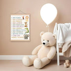 Positive Affirmations Poster, I Am Kind I Am Strong I Am Brave Inspirational - Image 2