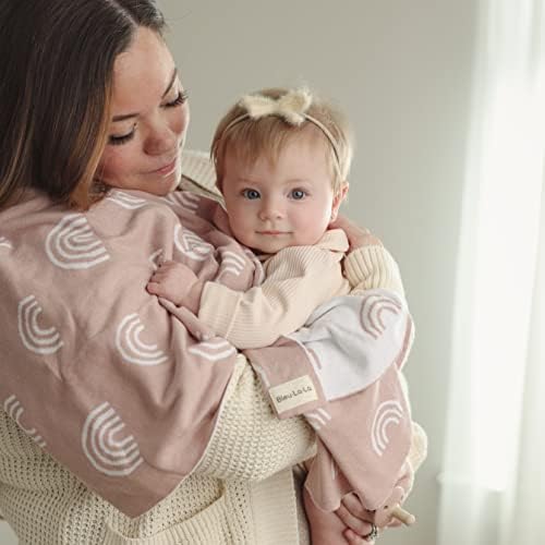 Knit Baby Swaddle Blanket for Girls - Image 6