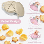 2 Pack Baby Stainless Steel Snack Containers - Image 3