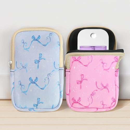 2PCS Hand Sanitizer Spray Case, Hand Sanitizer Holder, Mini Zippered Pouch - Image 4