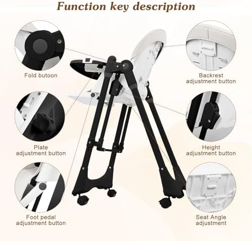 3-in-1 Baby High Chair | Convertible Baby High Chair - Image 6