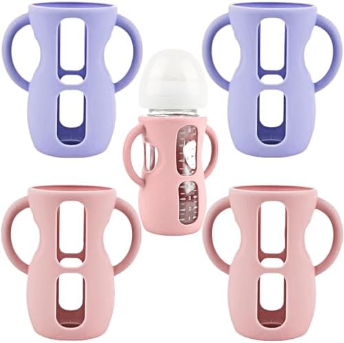 4 Silicone Sleeves with Handles by Unknown