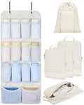 BAGSMART Hanging Compression Packing Cubes 6 Set Cruise Travel Essentials by BAGSMART