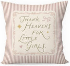 Girl Nursery Decor Thank Heaven by Unknown
