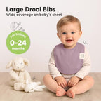 KeaBabies 8-Pack Organic Baby Bibs - Image 2