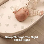 2-Pack Baby Bassinet Sheets Girl, 33x17 Bedside Sheets - Image 6