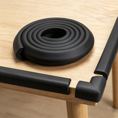 Corner Protector Baby, Baby Proofing Edge Corner Protector, Soft Foam Black - Image 2