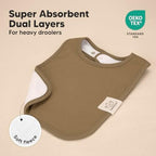 KeaBabies 8-Pack Organic Baby Bibs - Image 4