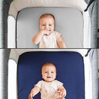 Baby Bassinet Sheets 4 Pack Compatible - Image 5