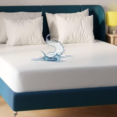 Niagara Waterproof Mattress Protector Twin 39x75 Cover Deep Pocket Breathable by NiagaraSleepSolution