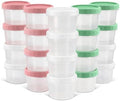 DEMORA 4 oz Small Plastic Containers by DEMORA