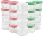 DEMORA 4 oz Small Plastic Containers by DEMORA