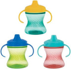 Nuby 2-Handle No-Spill Hard Spout Sippy Cup - 7 oz - Baby Sippy Cup with by NubyUSA