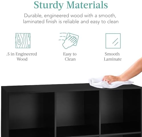 Best Choice Products 6-Cube Storage Organizer, 13.5in Shelf Opening, Display - Image 6