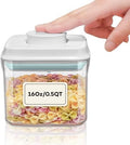 Bop Top Airtight Food Storage Containers | Pop-Top Lid | 2 Cups / 16 Oz by iChewie