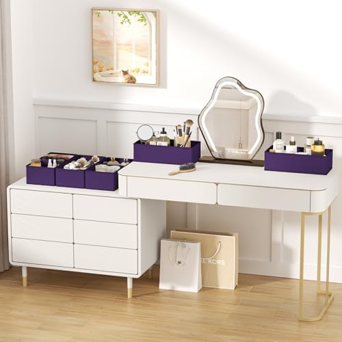 DIMJ Drawer Organizer Clothes, 12 Pack Dresser Organizer, Foldable Closet - Image 4