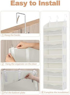 TAHAVICE 1 Pack Over The Door Storage Organizer - Image 7