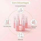 erioctry 10ML Portable Empty Refillable Bottle Cream Shampoo Lotion Treatment - Image 4