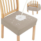 Smiry Waterproof Seat Covers for Dining Room Chairs by Smiry