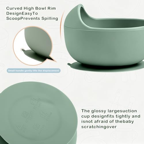 Silicone Baby Feeding Set 10 Pcs, Baby feeding essentials - Image 2