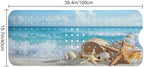 LNOND Summer Beach Bathtub Mat Non Slip, 40 X 16 Inch Tub Mat - Image 2