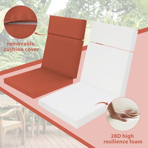 Favoyard Waterproof Outdoor Chair Cushion - Image 5