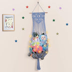 63 Inch Stuffed Animal Storage Hammock Corner, Stuffy Plushie Net by iHansee