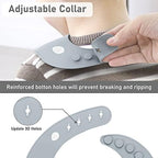 ME.FAN Silicone Baby Bibs for Babies & Toddlers | Adjustable Silicone Bibs Set - Image 6