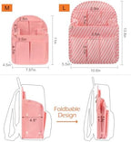 Surblue Backpack Organizer Insert Liner Hanging Travel Rucksack Purse and - Image 4