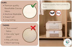 Chaos Cleared Canvas Storage Bags Designer Organizer - Image 5