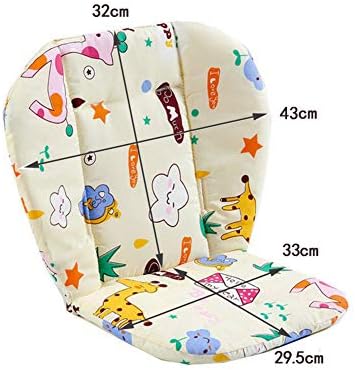 Twoworld Baby High Chair Seat Cushion Liner Mat Pad Cover and High Chair Straps - Image 4