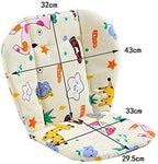 Twoworld Baby High Chair Seat Cushion Liner Mat Pad Cover and High Chair Straps - Image 4