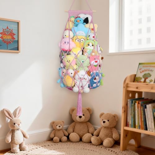 Stuffed Animal Storage Hammock Corner - Image 3