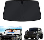 KUST Windshield Sun Shade for Ford Bronco Accessories 2021-2025 2026 Window by KUST