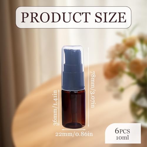 erioctry 10ML Portable Empty Refillable Bottle Cream Shampoo Lotion Treatment - Image 2