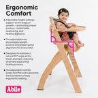 Abiie Beyond Junior Convertible Wooden High Chair - Image 5