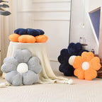 Flower Pillow, Cute Daisy Decorative Throw Pillows, 19.6 Inches - Image 4