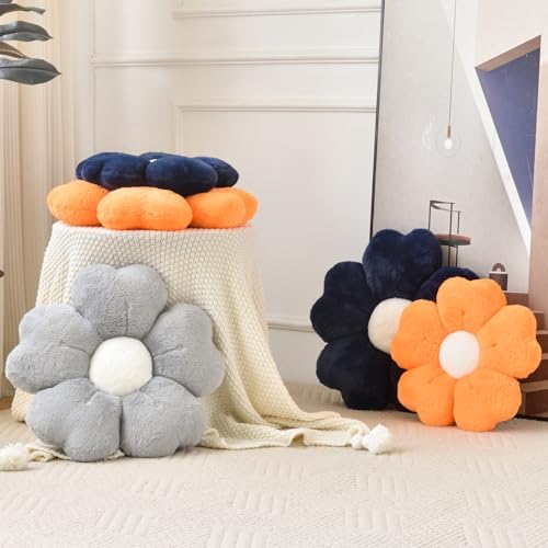 Flower Pillow, Cute Daisy Decorative Throw Pillows, 19.6 Inches - Image 4