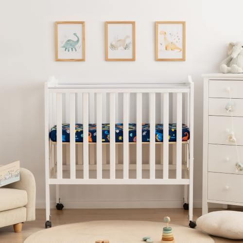 david's kids 3 Pack Mini Crib Sheets, Soft Breathable Premium Pack N Play Sheets - Image 6
