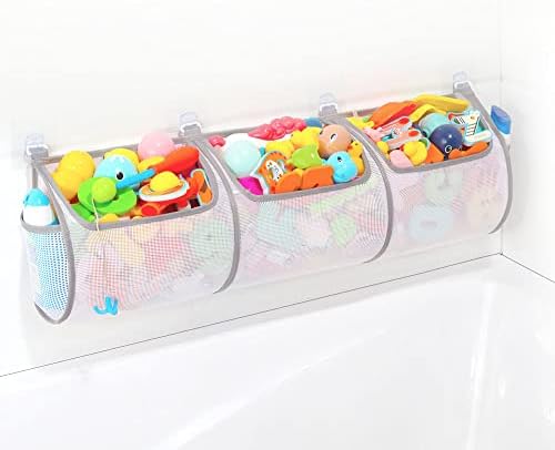 Ligereza Bathtub Toy Holder，Prevent Spots，Bath Toy Storage Bath Toys by Ligereza