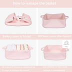XUANGUO Medium Woven Cotton Rope Storage Basket - Image 7